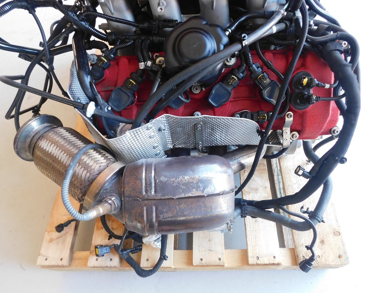 Ferrari 458 Italia Complete Engine Motor F136 V8 4.5L J094 | eBay